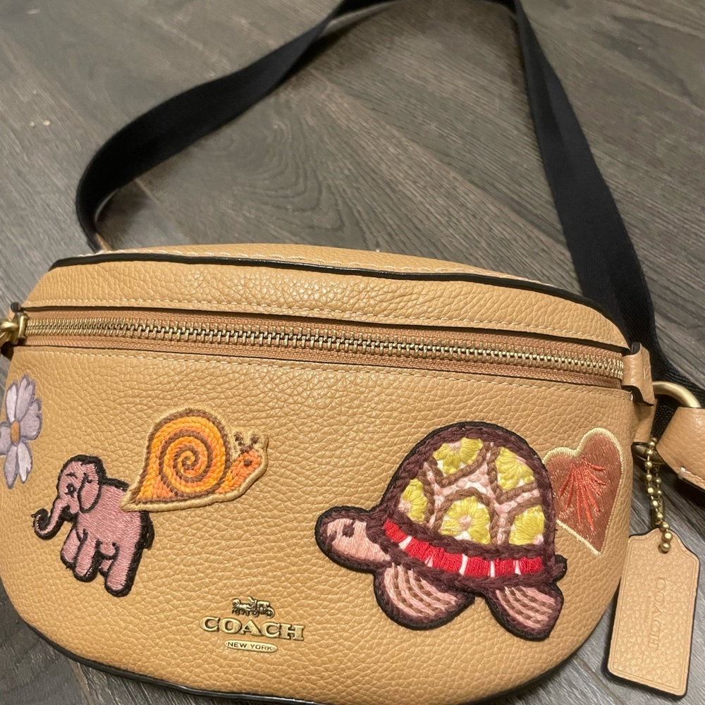 Limited edition coach belt bag